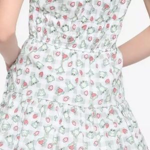 Hot Topic Frog & Strawberry Dress